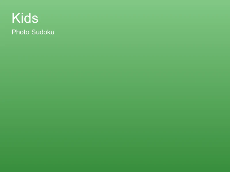 Kids Sudoku